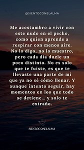 33K views · 387 reactions | Solo te extraño #frases #sad #love | Siento con el alma | Facebook