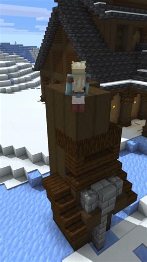 Minecraft Viking Villager Statue Tutorial | Norse Style Statue Build
