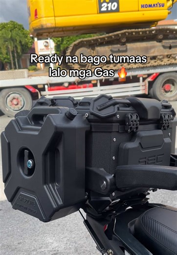 Gas prices, gas tank container, ready for endurance, adv160, adv160philippines, touring concept