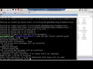 Install PyQt4 on Raspberry Pi