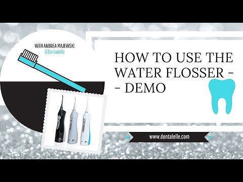 How To Use The Water Flosser