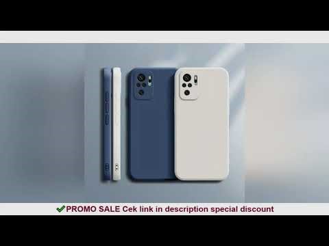 Coque Square Phone Case for Xiaomi Redmi Note 10 Pro Max 10S 1Original Funda Note10 S 4G Matte Silic