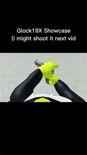 Glock19X showcase #roblox #makethisgoviral
