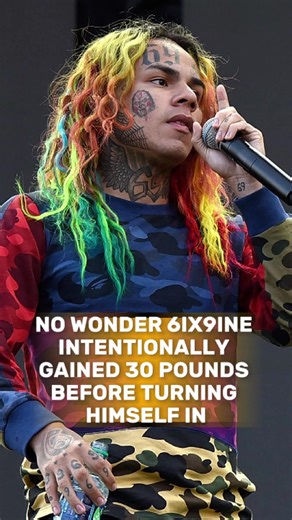No wonder 6ix9ine intentionally gained 30 pounds before turning himself in. What no one realizes is that, to avoid being bullied in prison, he made three moves in advance to protect his safety.#6ix9ine#fyp #us#usa#tiktok #celebrity