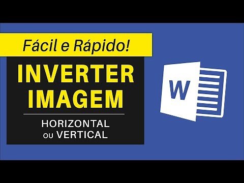Como INVERTER Imagem no Word | ESPELHAR IMAGEM | Fácil e Rápido