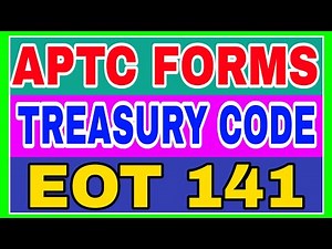 APTC FORMS TREASURY CODE EOT 141