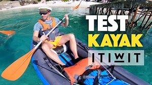 MON TEST DU KAYAK GONFLABLE ITIWIT 🚣‍♀️ Après 2 mois d'utilisation, voici mon avis sur le Kayak Gonflable Itiwit de l'enseigne Decathlon France | Capitaine Rémi