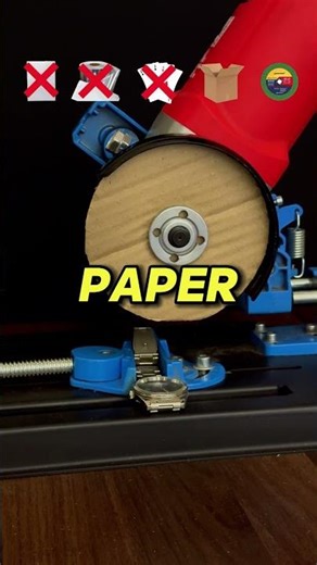 “Paper Sheets, Foil Paper, Playing Cards, Cardboard Box & Emery vs Wrist Watch | Grinder Test”