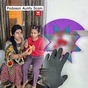 PadosanAuntyScam☠️#funnyshorts#relatable#vines#con