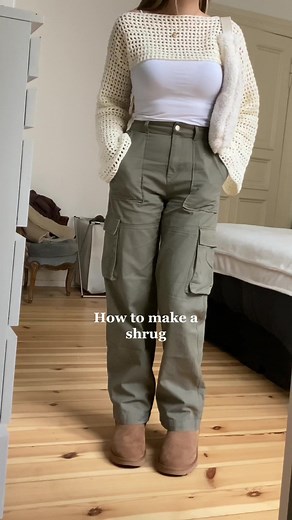 Crochet Shrug Tutorial for Beginners