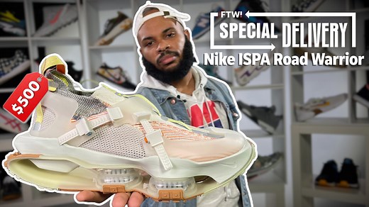 Special Delivery: Unboxing Nike’s CRAZY $500 sneaker: ISPA Road Warrior