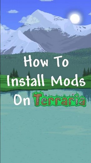 How to Install Mods On Terraria! #terraria #tmodloader #terrariamods
