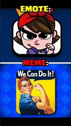 Emotes VS Memes in Clash Royale (Part - 12) 💪
