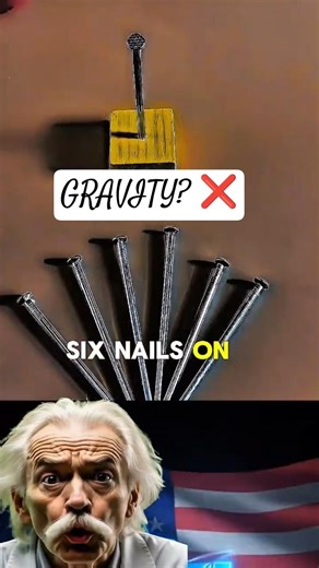 The Impossible Nail Balance Trick! 😱 #shorts #viral #physix