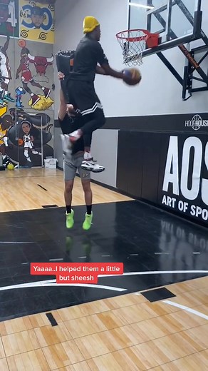 Who wants to try this drill? It’s not game like but super fun. What kind of dunks could you pull off