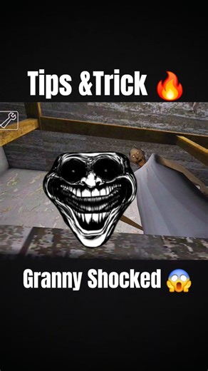 Granny Secret Trick 🔥 |GRANNY SHOCKED 😱 #shorts #granny #gaming