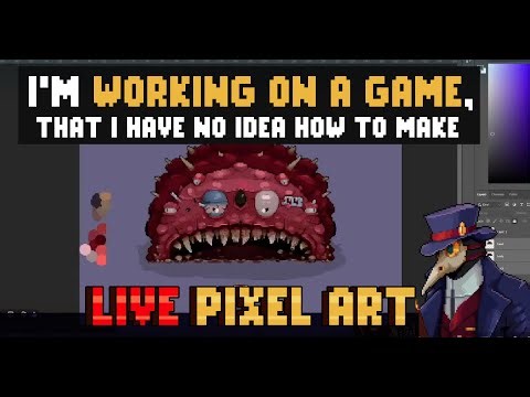 Live Pixel Art – Building My Game One Pixel at a Time!