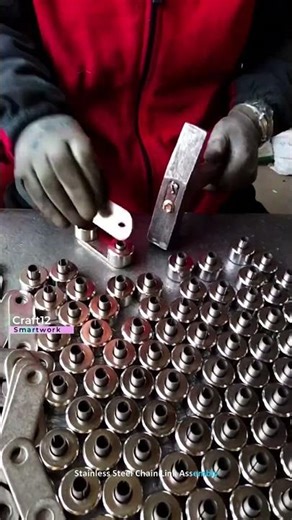 Stainless Steel Chain Link Assembly