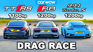 It’s time for an EPIC drag race! We’ve got three tuned cars going head-to-head over the quarter mile 🔥 Which of these would you most like to own? | carwow