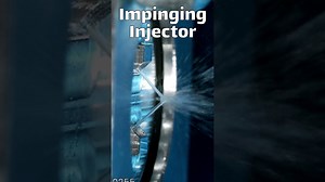Impinging rocket injector