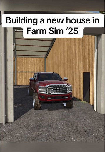 Building a House in Farming Simulator 25
