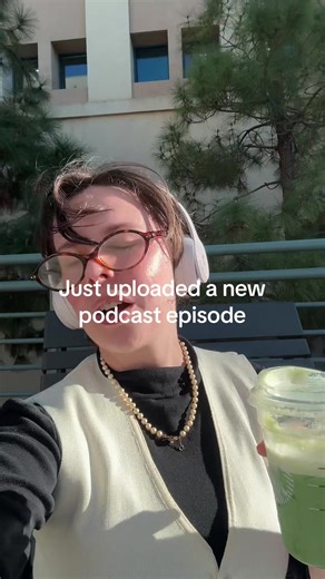 New episode of the desktop vanity podcast out on Spotify and Apple podcast #podcastinglife #relatable #creatorlife #newepisode