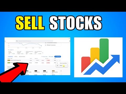 How To Sell Stocks On Google Finance (2026) (Complete Guide)