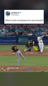 Check-swing base hits are pretty cool when they happen #mlb #baseball #sports