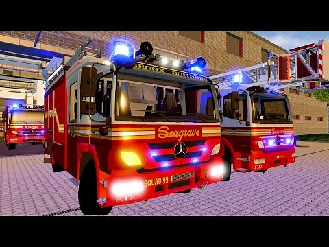 Emergency Call 112 - New York Firefighters on Duty! 4K