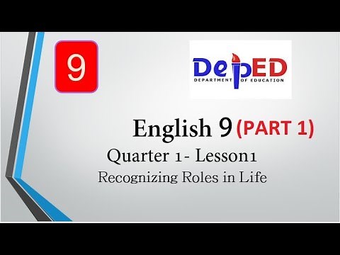 Module 1 in English 9 -A Journey Through Anglo- American LIterature | PART 1