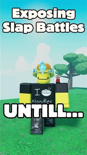Exposing Roblox Slap Battles😧😧😧