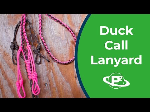 Paracord Duck Call Lanyard Tutorial—Holds 6 Calls!