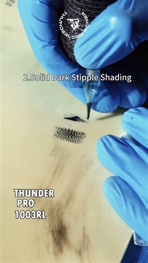 Stipple Shading Made Simple 🔹With Thunder