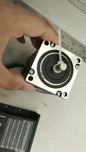 How To Wire Leadshine 2 Phase 57 Series NEMA23 Stepper Motor Kit 57HS21A + Driver M542C # CNC