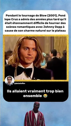 Penélope Cruz Était Trop Gênée par Johnny Depp 😳 | Blow (2001)