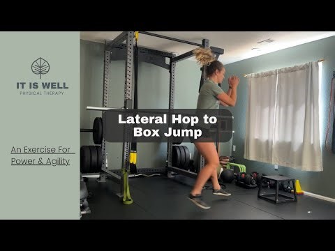 Lateral Hop to Box Jump