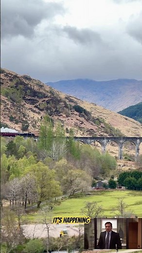 Glenfinnan Viaduct 🚂 | The Harry Potter Train Bridge in Scotland ✨