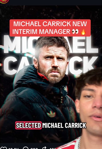 Michael Carrick: New Interim Manager of Manchester United