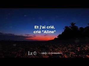 Aline – Christophe (Lyrics) | Paroles complètes