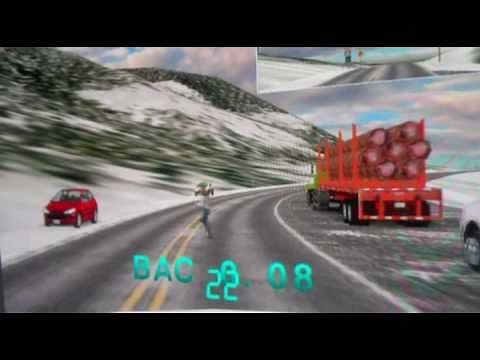 Simulator mimics drunk driving