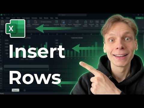 How to Insert Rows in Excel [2026 Guide]