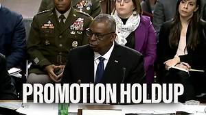 Sen. Tommy Tuberville challenges Defense Secretary Lloyd Austin over the Pentagon’s policy of allowing paid leave and travel for abortion access — and his holdup of promotions over the the issue. | Army Times