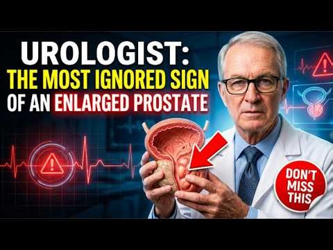 This Subtle Sign Appears BEFORE Enlarged Prostate Symptoms Hit
