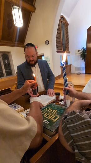 Havdalah is a Jewish ceremony that marks the end of Shabbat. It's a ritual of separation, using blessings over wine, spices, and a special multi-wicked candle | Rabbi Raps