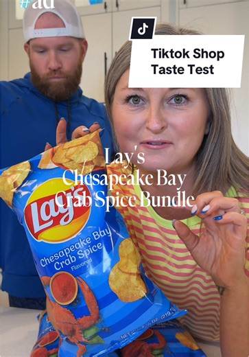 #ad @lays really did something with these Chesapeake Bay Crab Spice Chips! 🦀🔥 We didn’t know what to expect, but WOW—our minds were blown! If you love bold, savory flavors, you HAVE to try them. Grab the exclusive bundle now on TikTok Shop! #lays #fritolay #TikTokShopFinds #tasteTest