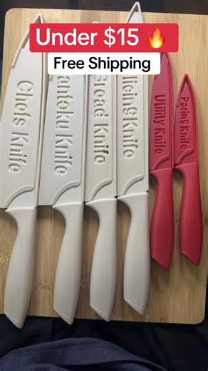 Ultimate 6-Piece Kitchen Knife Set for Home Chefs