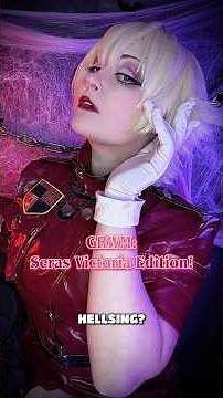 Seras Victoria GRWM! 🖤🩸🦇 #hellsing #cosplay #grwm #makeup #mocoqueen