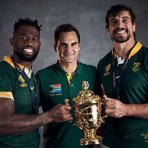 Roger Federer amuleto degli Springboks - Il Tennis Italiano