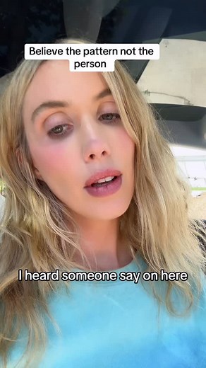 6.9K views · 33K reactions | Don’t get distracted by apologies, promises, or pretty words. Look at what they do. Not once… consistently. Patterns don’t lie. People can say anything but their actions reveal the truth. It’s easy to fall for potential.. to want to believe someone means it this time. But the greatest act of self love is believing what you see… not what you hope for. Protect your peace. Believe the pattern. | Laura Clery | Facebook