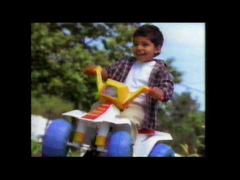 Fisher Price - Power Wheels - "I Like to Rock & Roll" (90s TV Commercial) **VHS Recording**